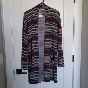 Beeson River | Print Cardigan | SIZE XL | NWT